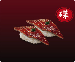 鳗汁鱼皮寿司